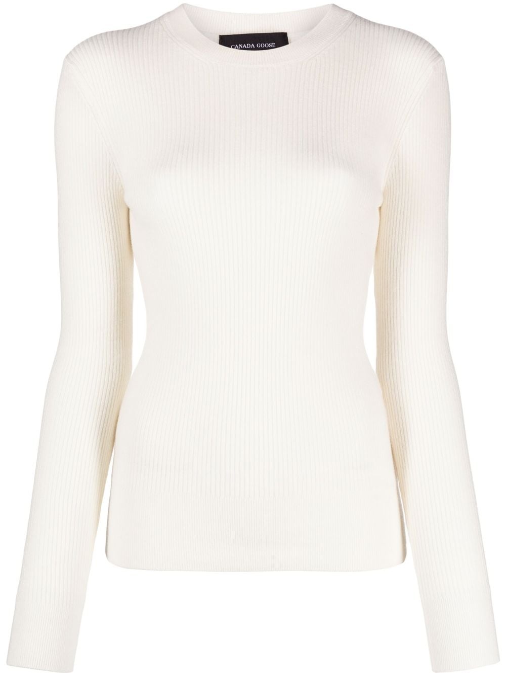 Georgian crew neck wool jumper - 1