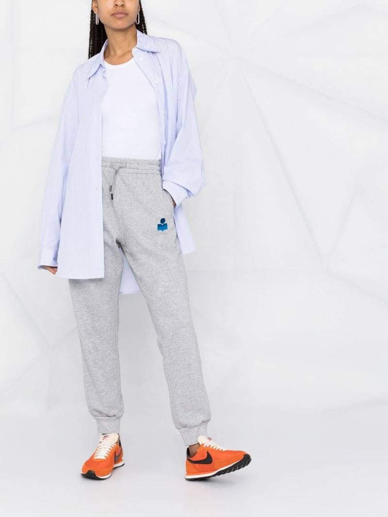 Isabel Marant Étoile logo-patch track pants outlook