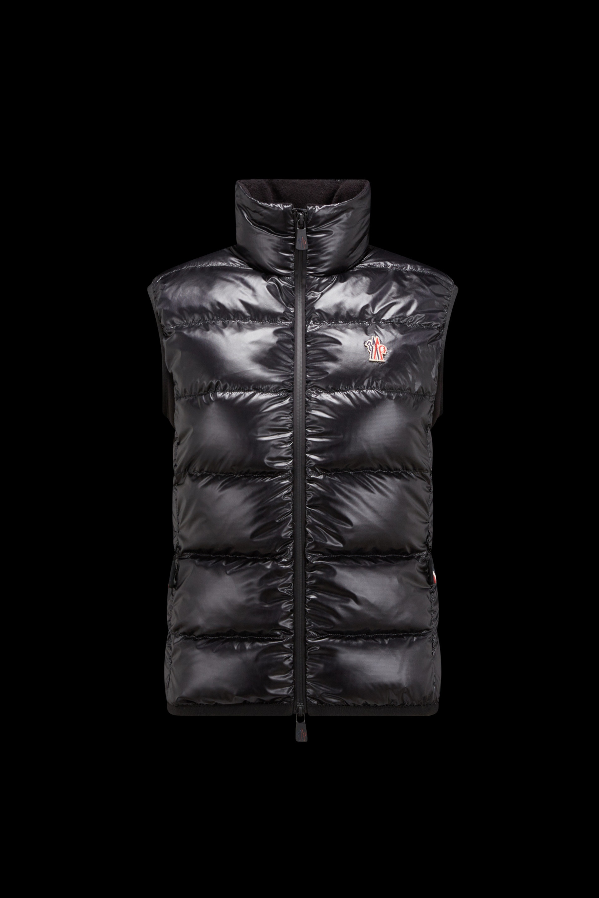 Fleece Down Vest - 1