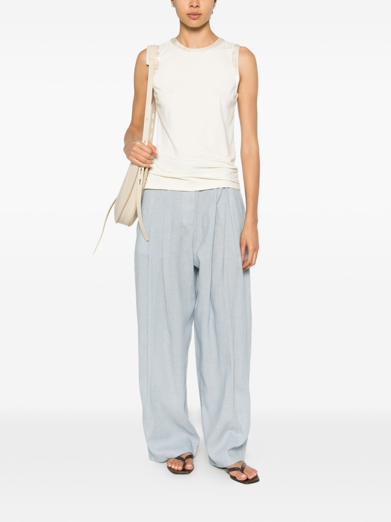 ELEH sleeveless crew-neck top outlook