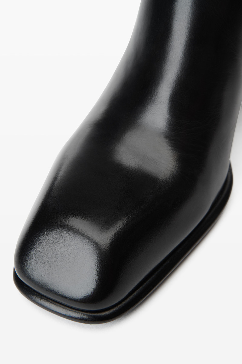 throttle 95mm knee-high boot in leather 4