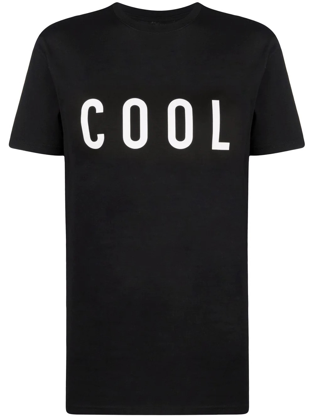 slogan-print short-sleeve T-shirt - 1