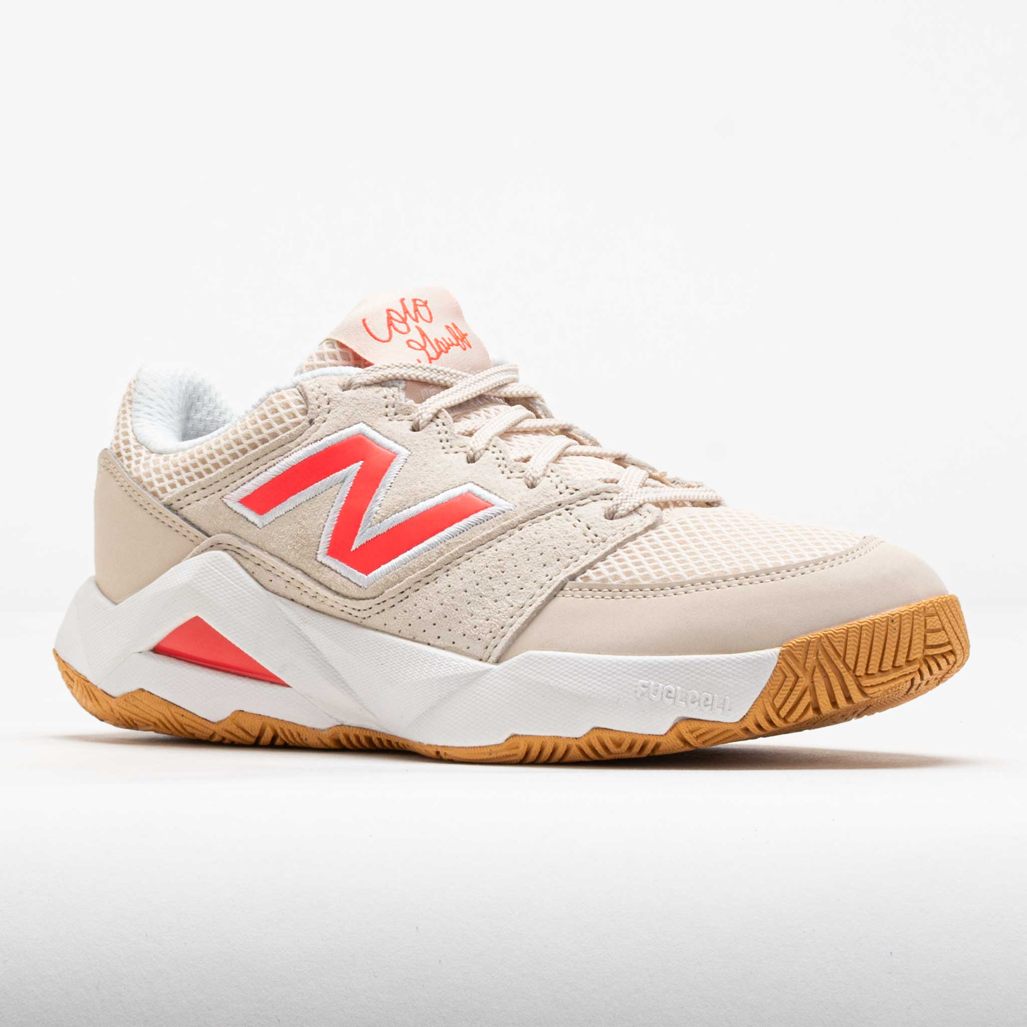 New Balance FuelCell Coco Delray Women's Bisque/Urgent Red - 5