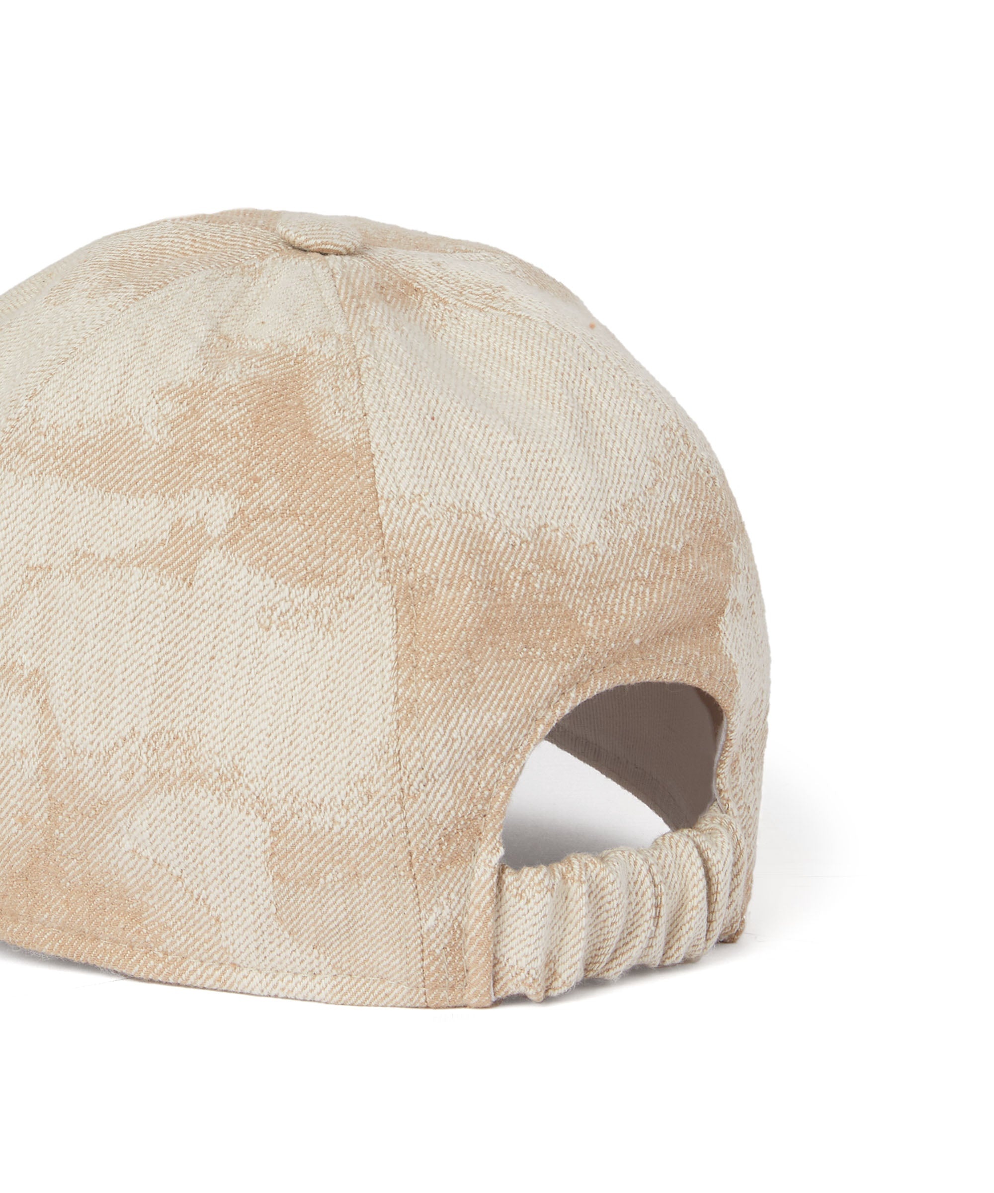 Jacquard baseball cap with large daisy design - 2