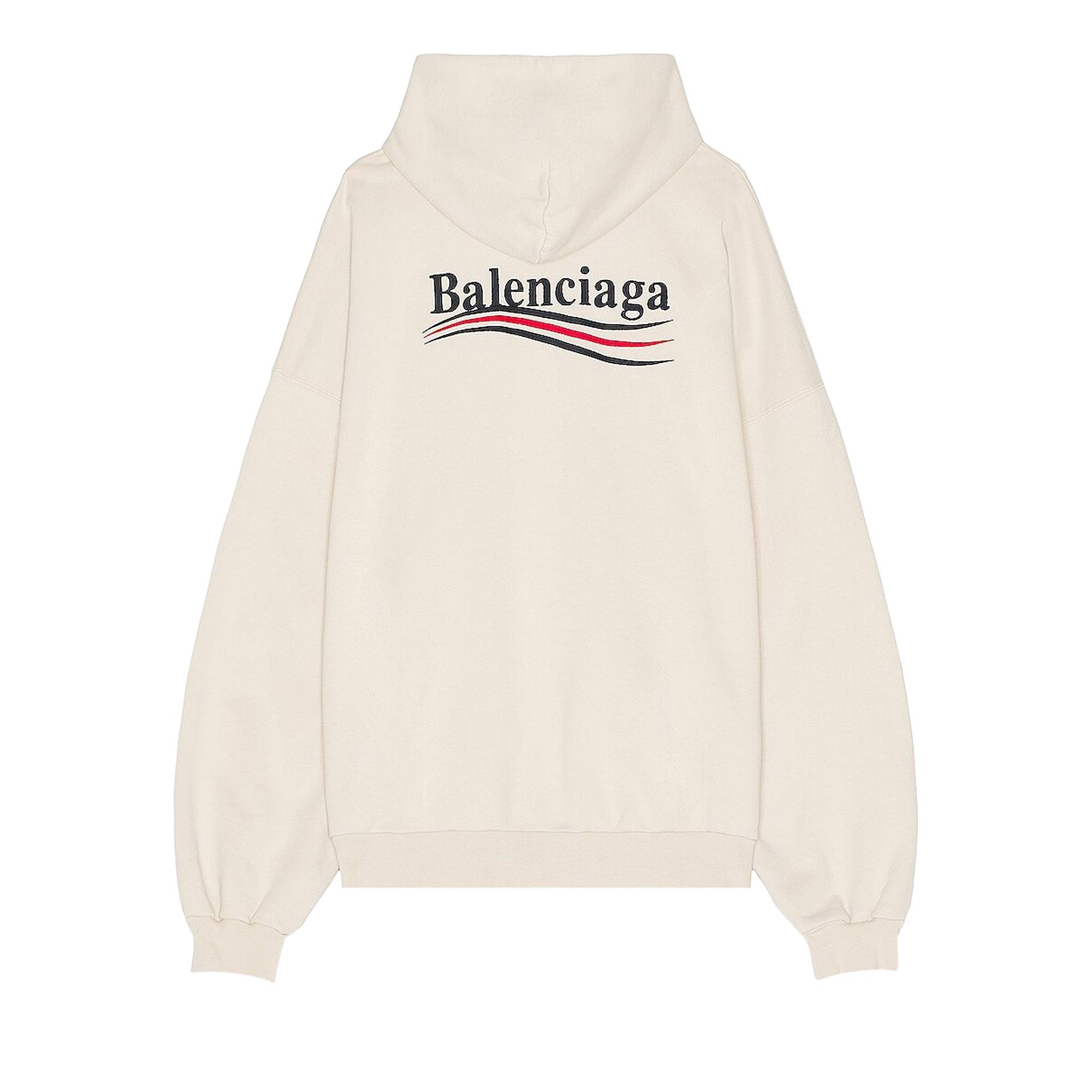Balenciaga Large Fit Hoodie 'Light Beige' - 2
