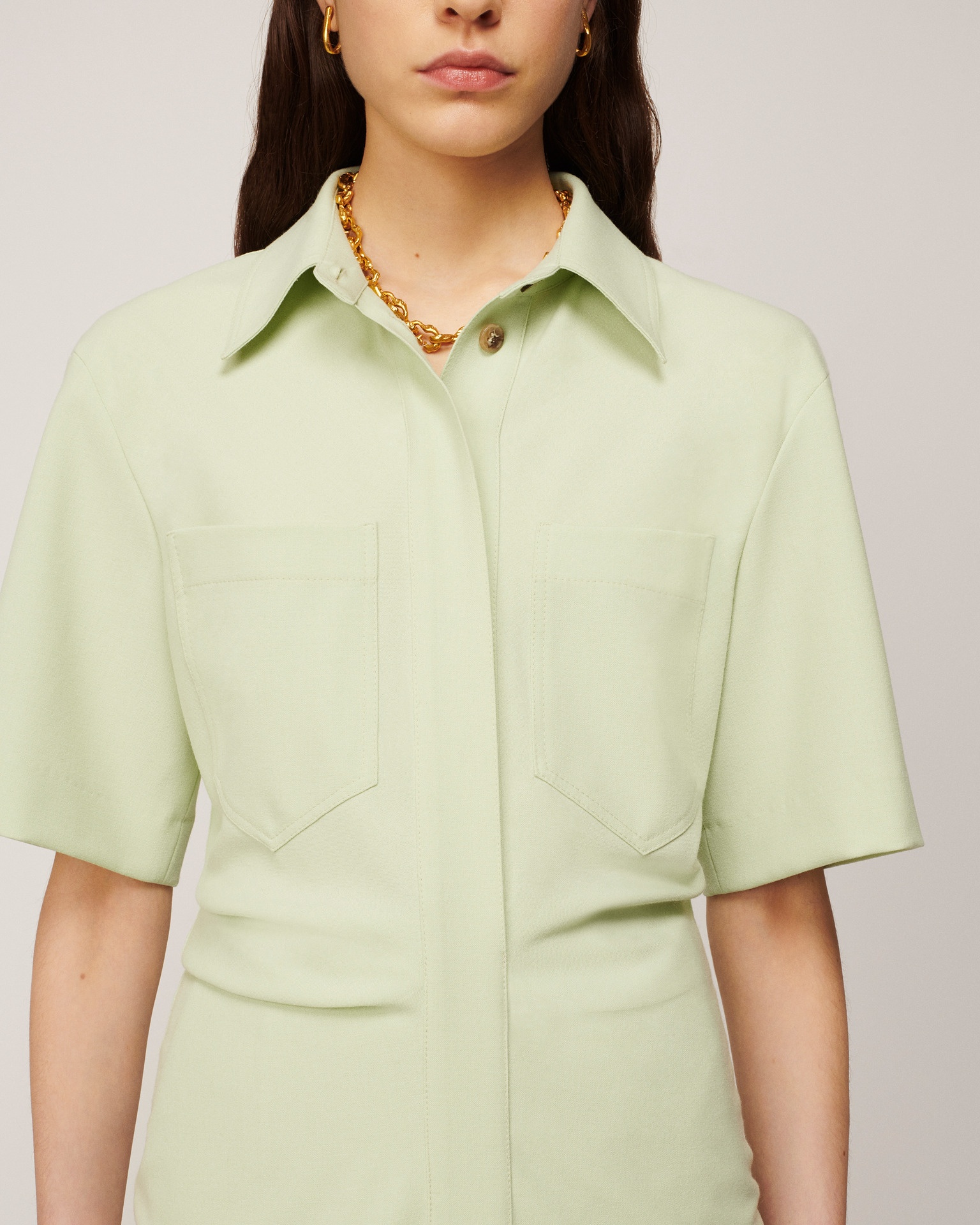 MIKA - Cady mini dress - Mint - 3