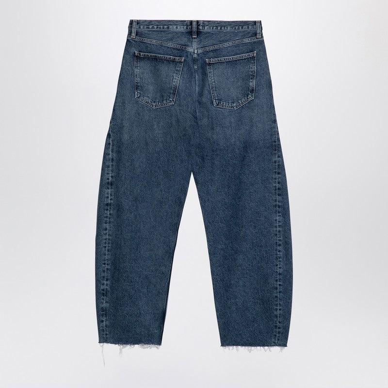 BLUE BALLOON JEANS IN ORGANIC DENIM - 2