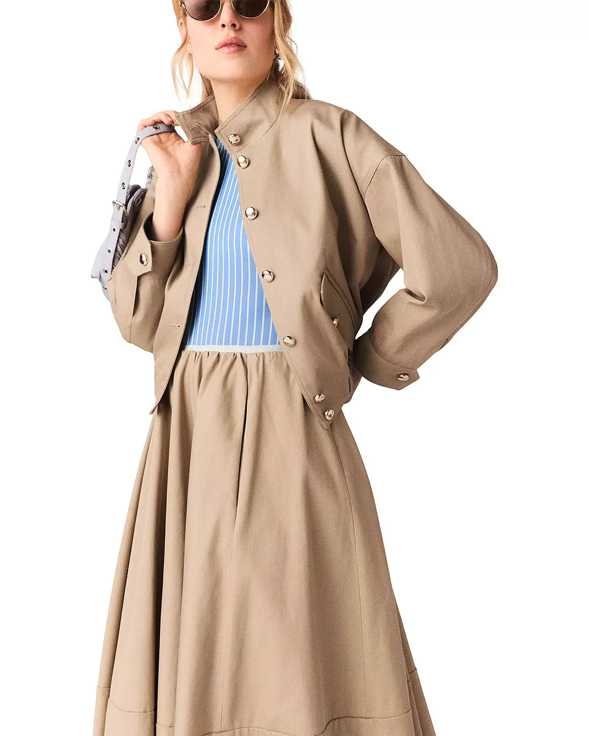 Cotton Bomber Jacket - 1