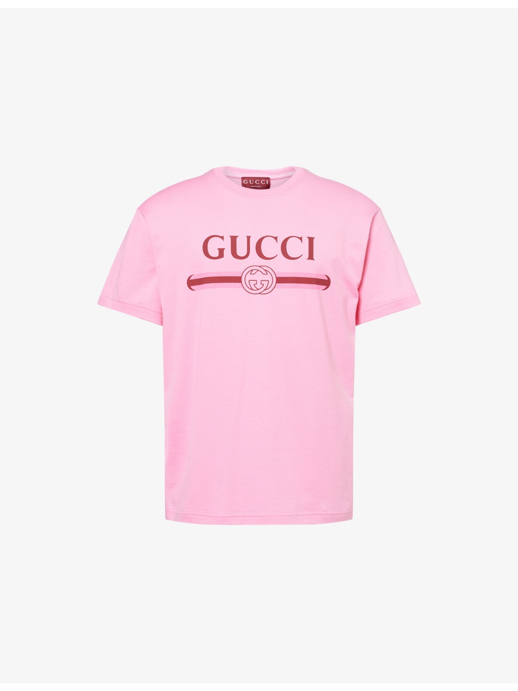 Logo-Print Relaxed-Fit Cotton-Jersey T-Shirt - 1