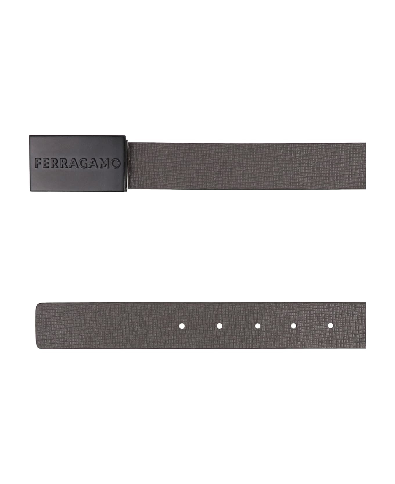 Reversible Leather Belt - 4