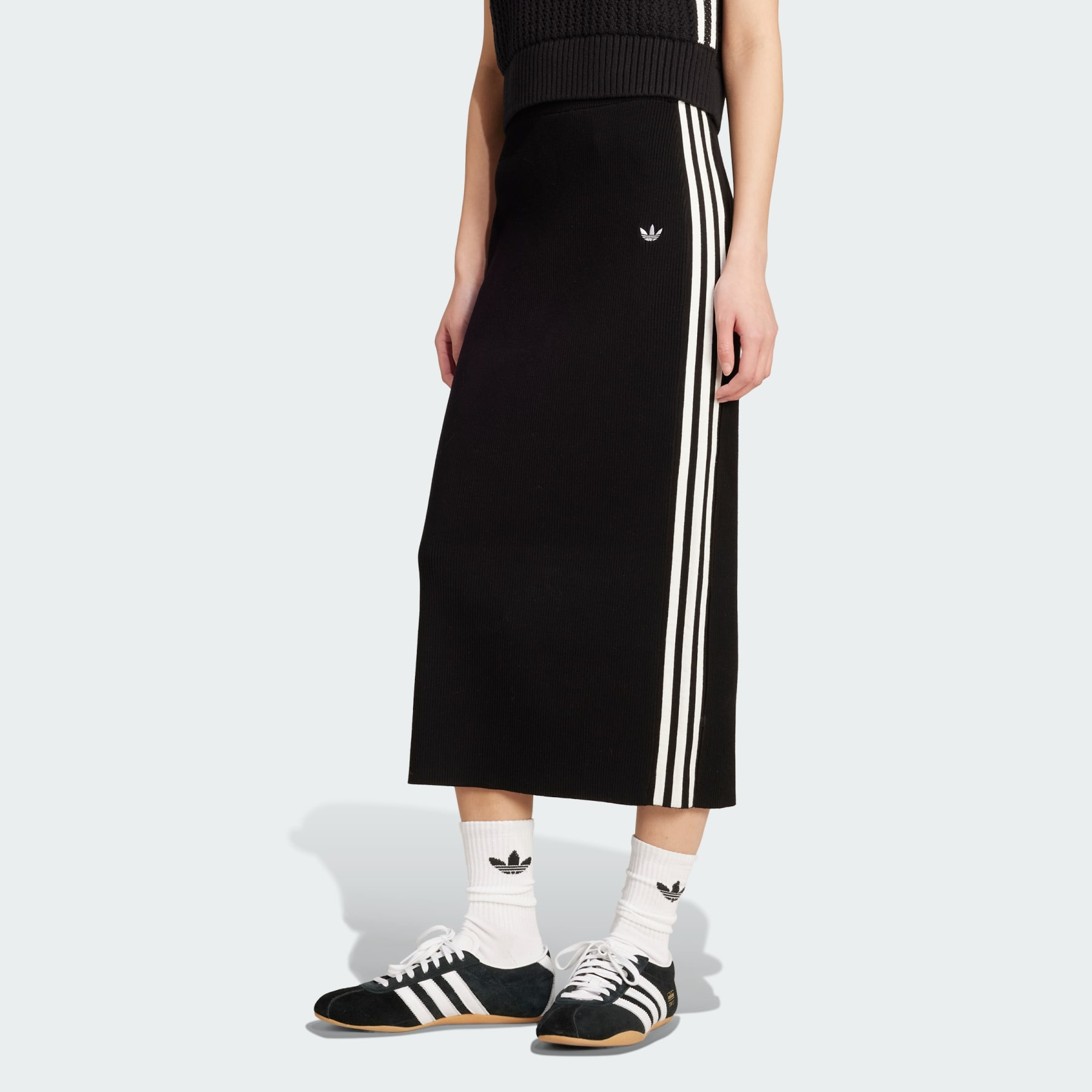 Adicolor Knit 3-Stripes Skirt - 2