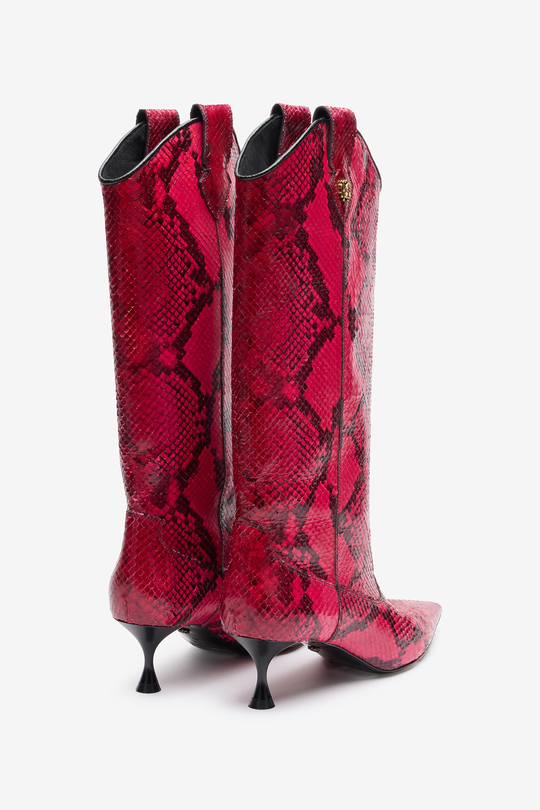 Boots With Python Print - 3