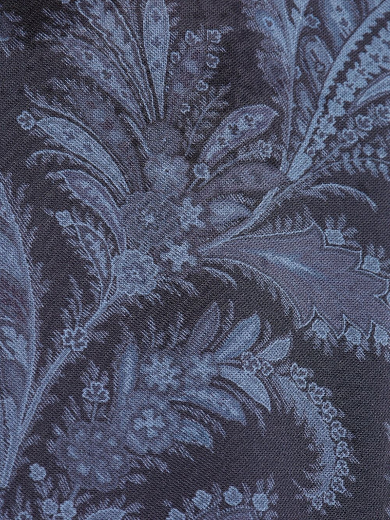 paisley-print polo shirt 5