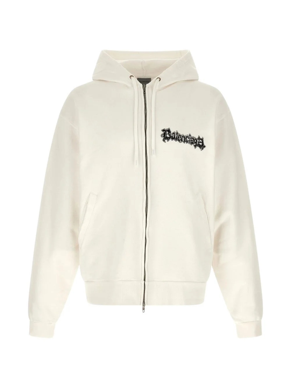 graphic-print zip-up hoodie - 1