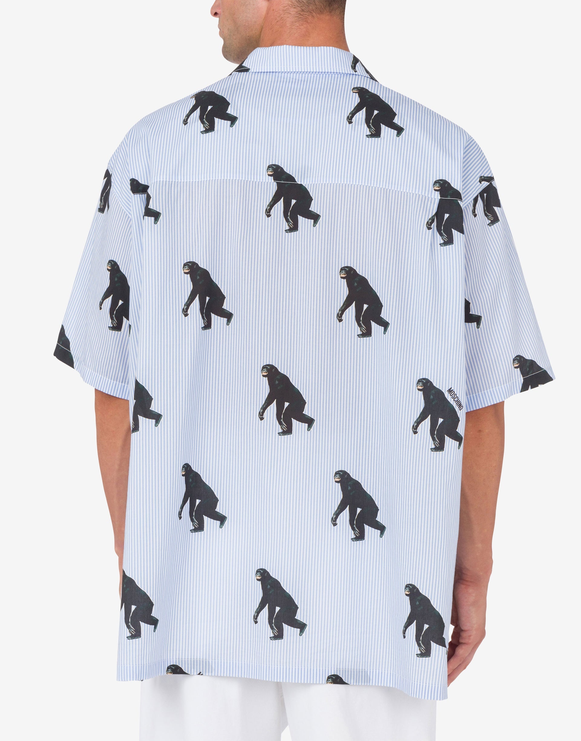 POPLIN SHIRT ALLOVER CHIMPANZEE - 2