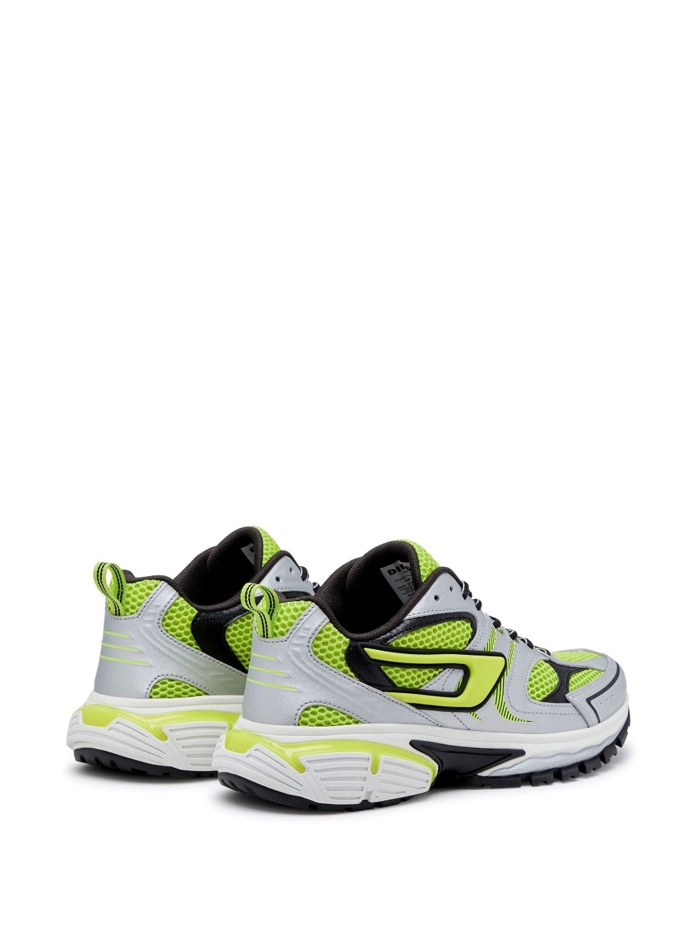 panelled-design low-top sneakers - 3