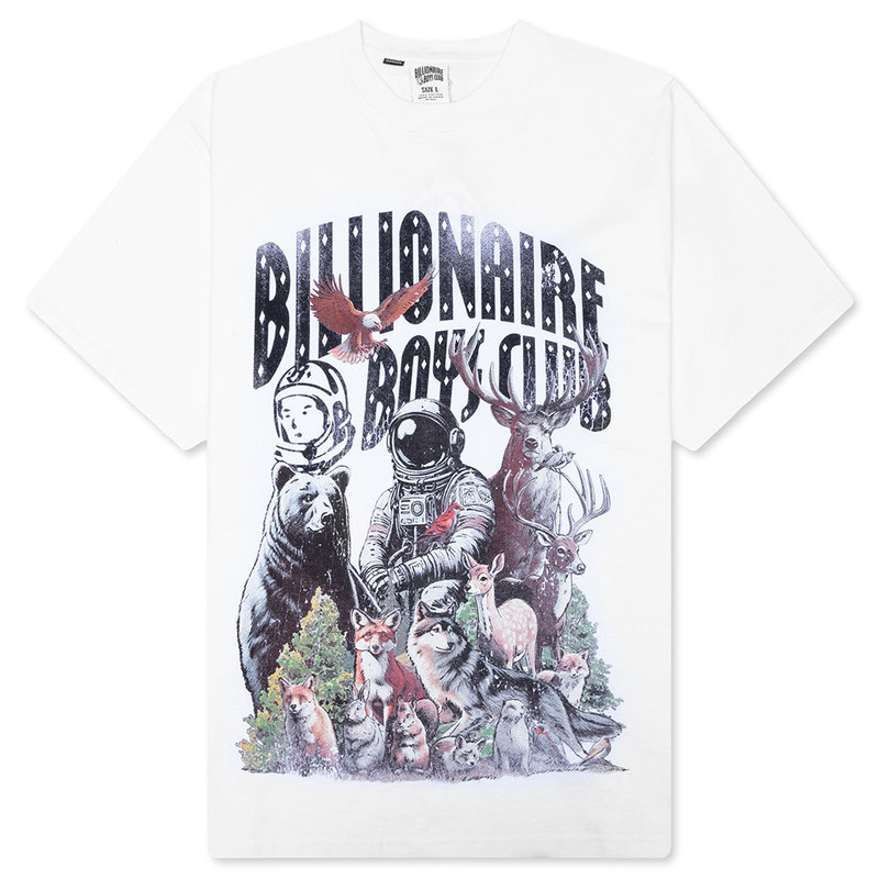 SMOKEY S/S TEE - WHITE 1