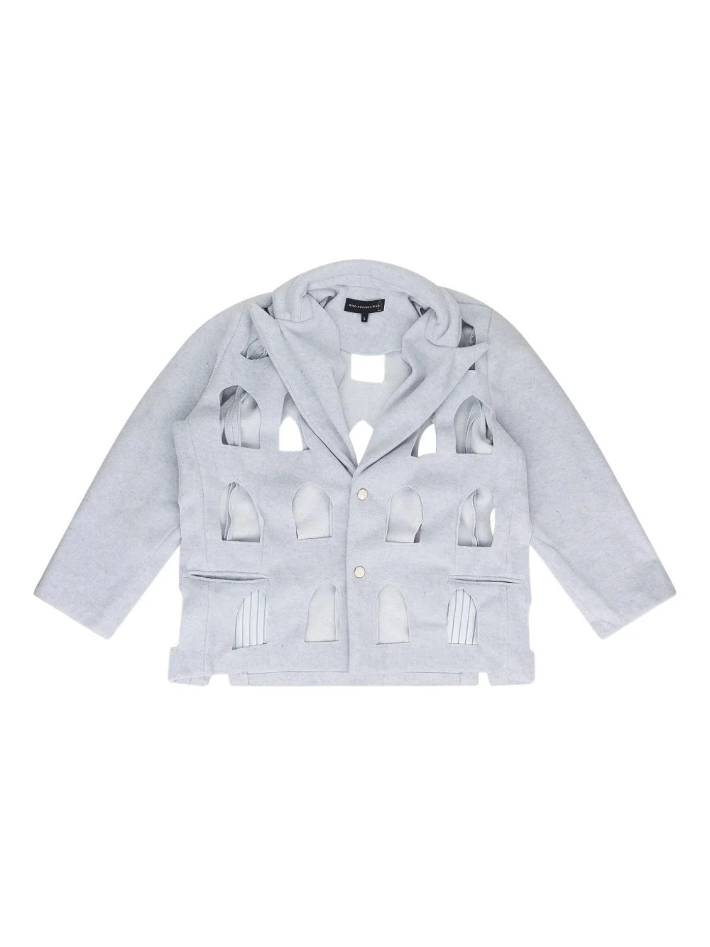 cut-out detail blazer - 1