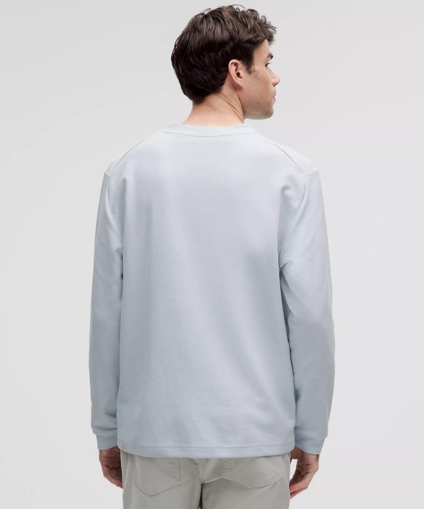 Heavyweight Cotton Textured Long-Sleeve Shirt - 3
