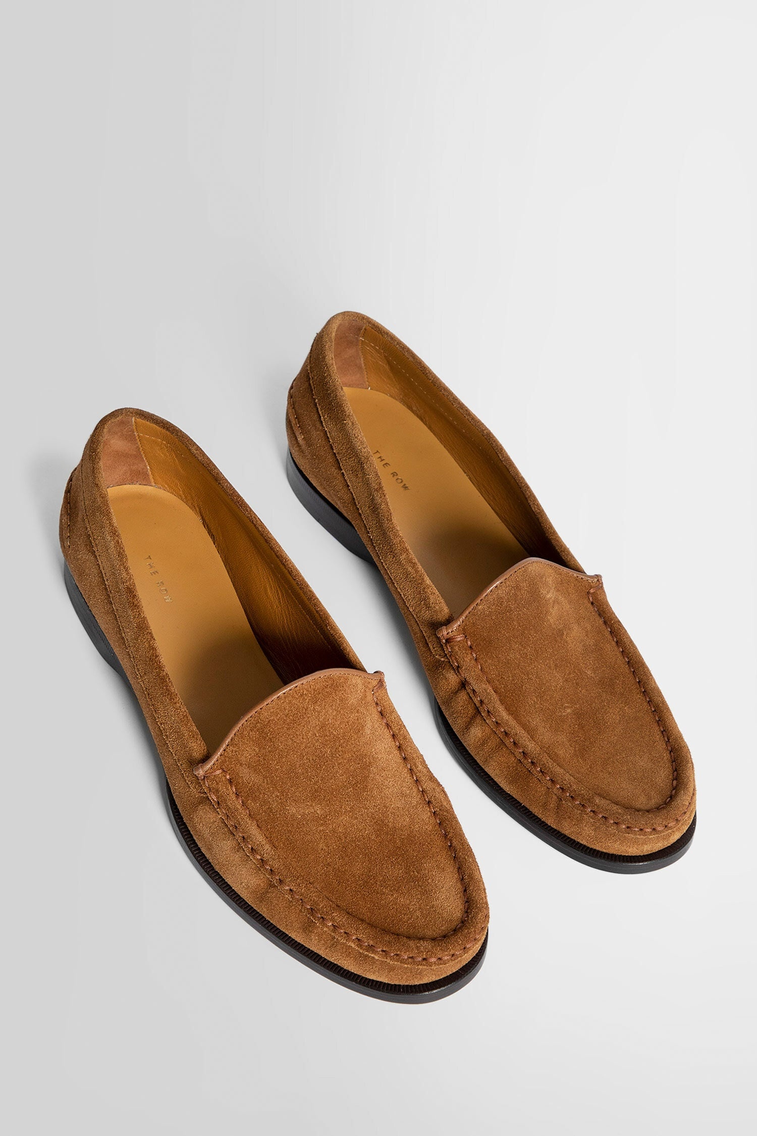 THE ROW WOMAN BROWN LOAFERS - 6