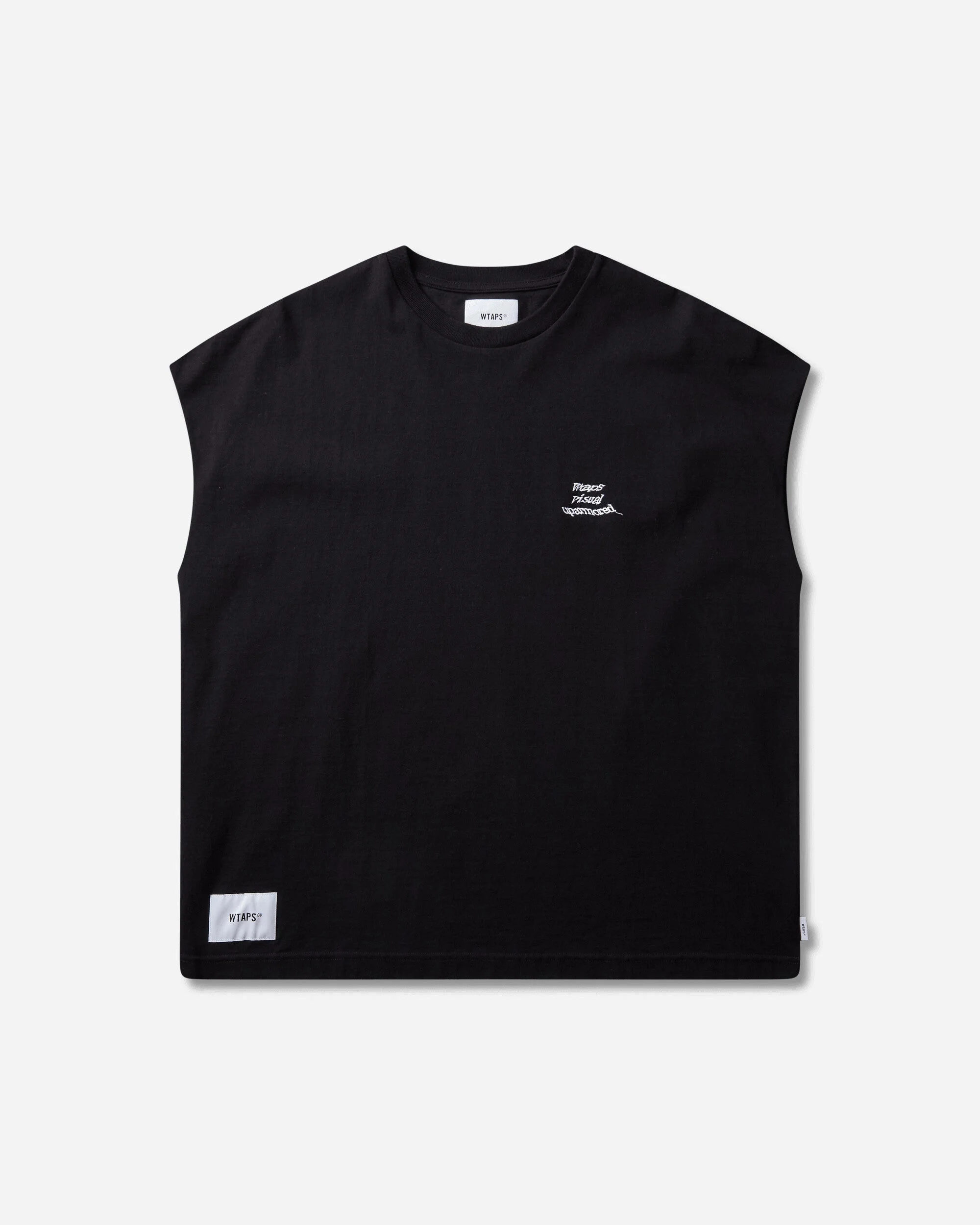 Men's Sleeveless T-Shirt Black - 1