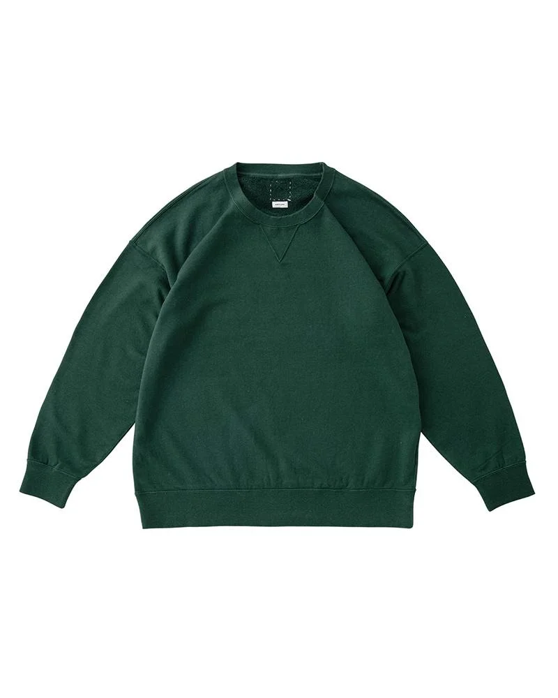 JUMBO SWEAT L/S (C/WS) GREEN - 1