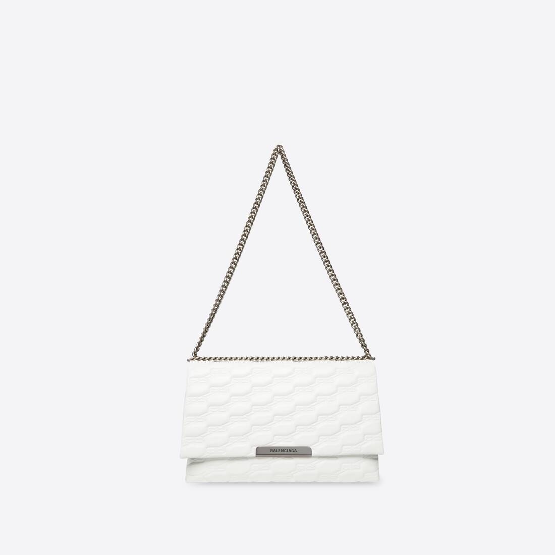 Women's Triplet Xl Bag Bb Monogram in White - 4