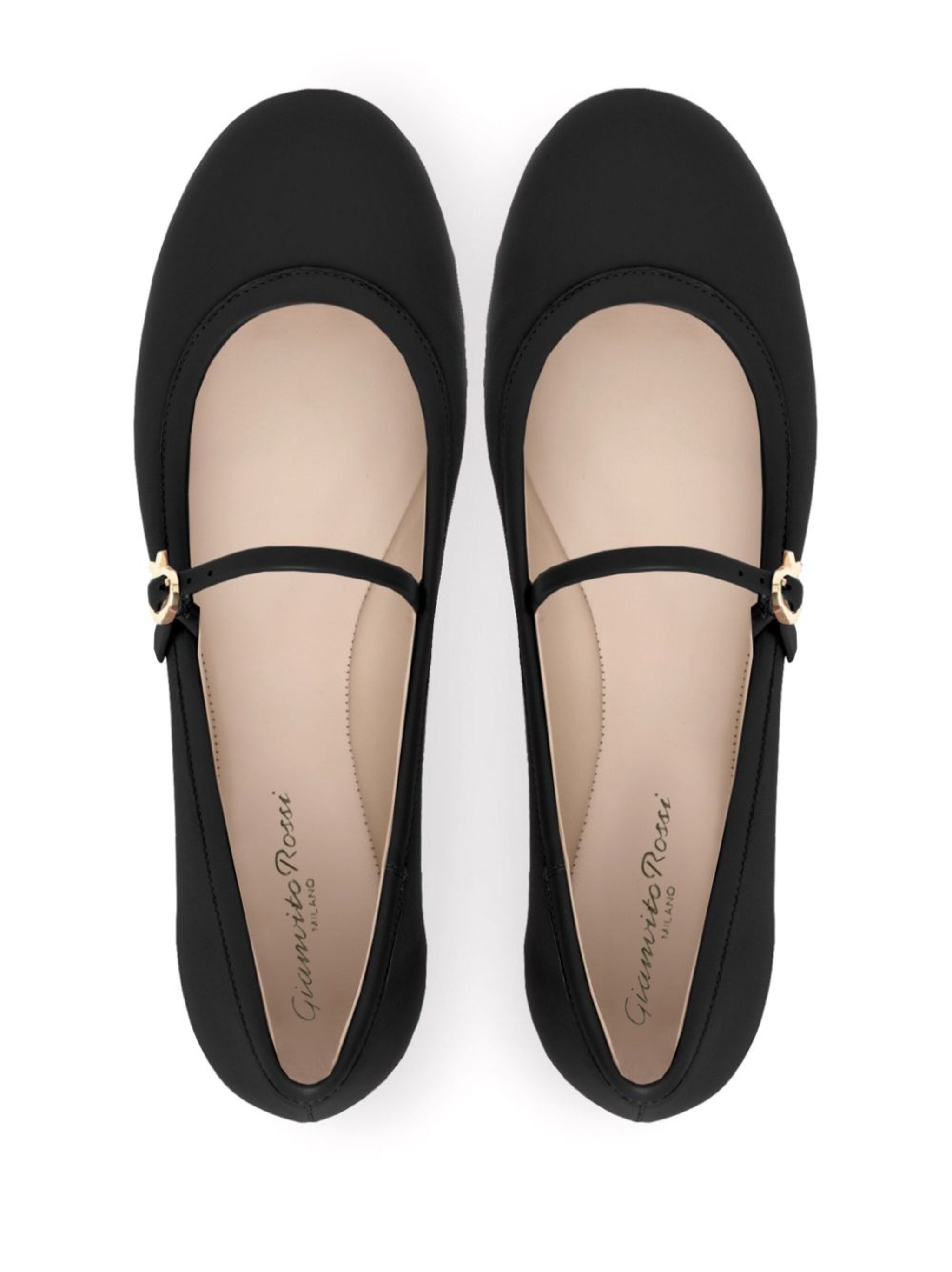 Carla leather ballerina shoes - 3