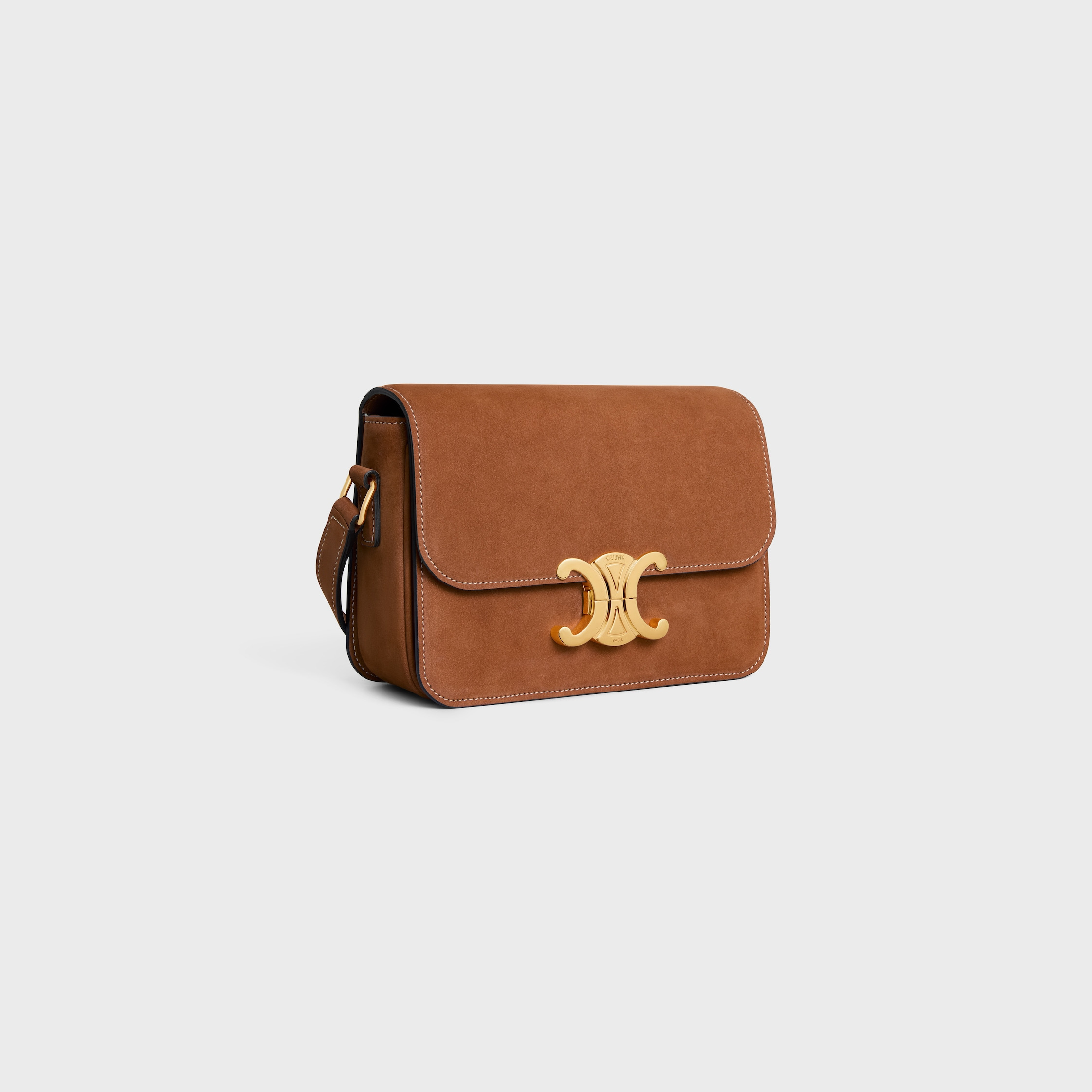 TEEN TRIOMPHE BAG IN NUBUCK CALFSKIN - 2