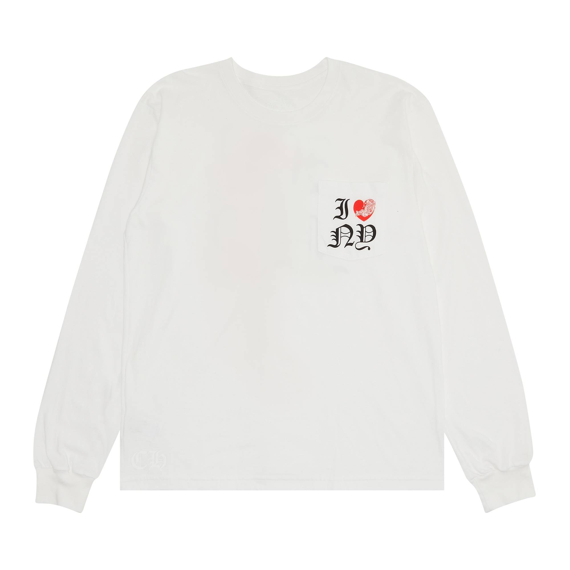 Chrome Hearts I Heart NY Long-Sleeve T-Shirt 'White' - 1