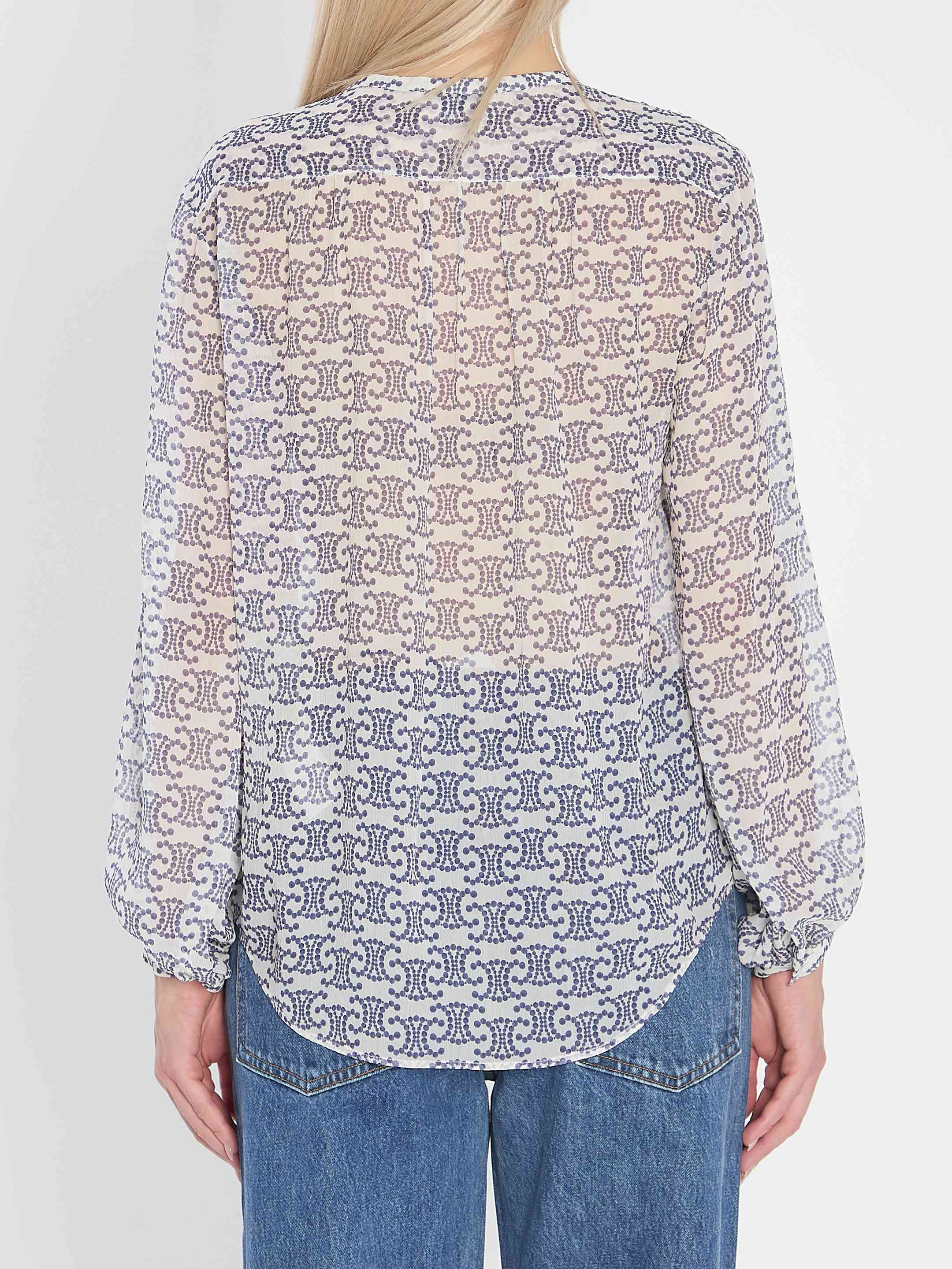 Celine Women Romy Blouse In Silk - 4