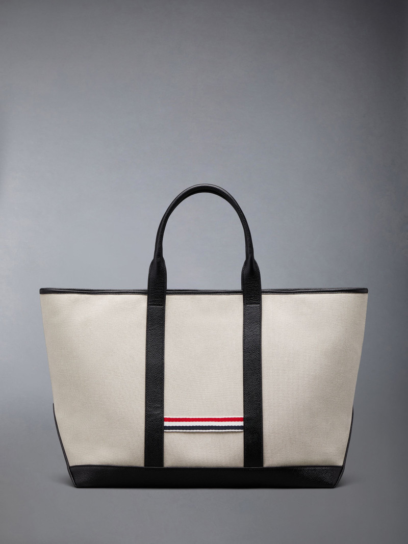 medium RWB-stripe tote bag 3