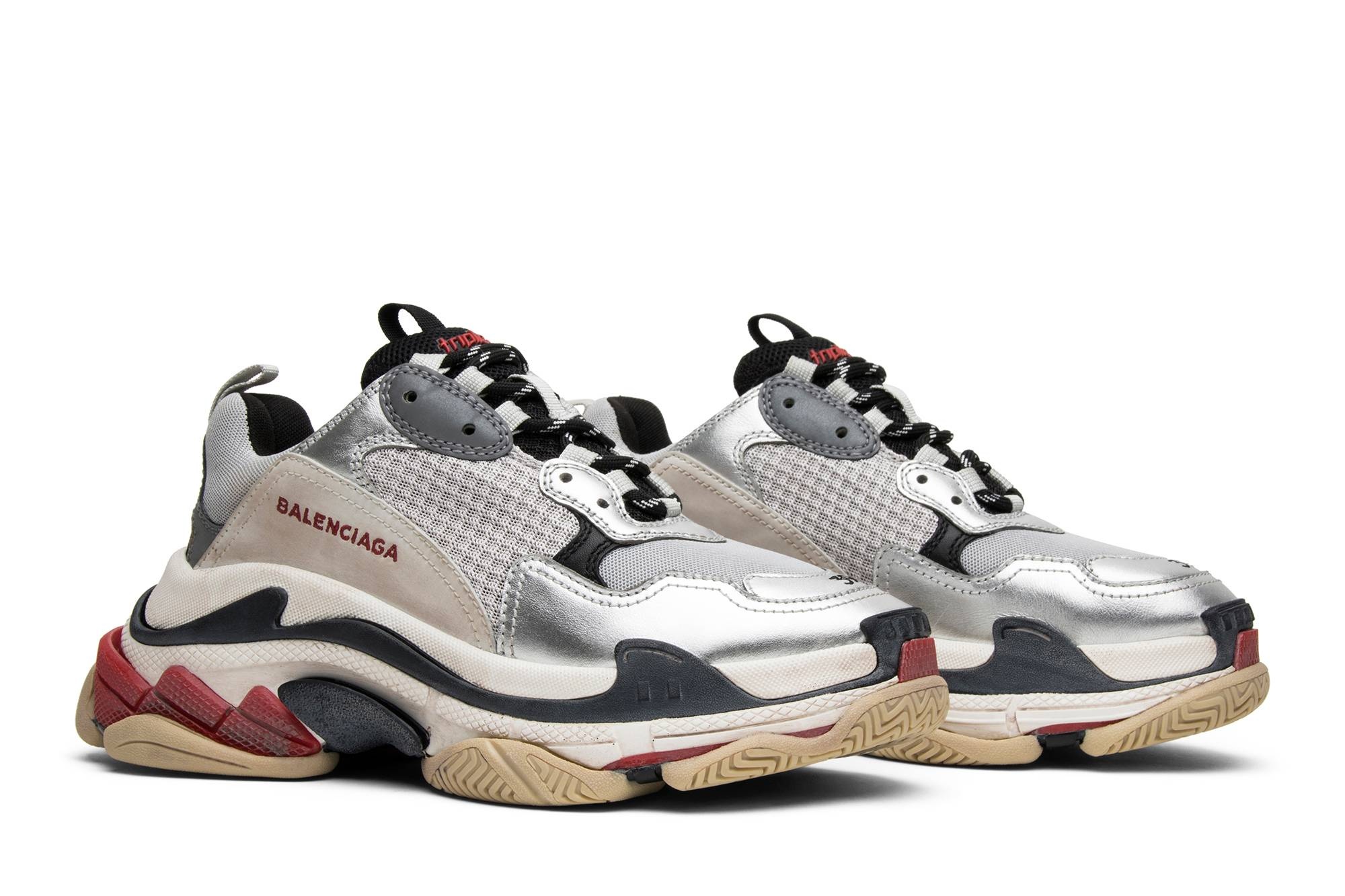 Balenciaga Triple S Sneaker 'Silver' 2018 - 8