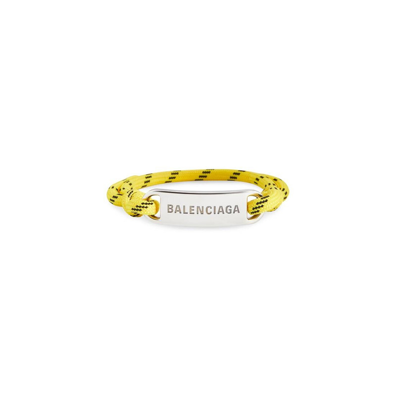 BALENCIAGA Plate Bracelet in Yellow outlook