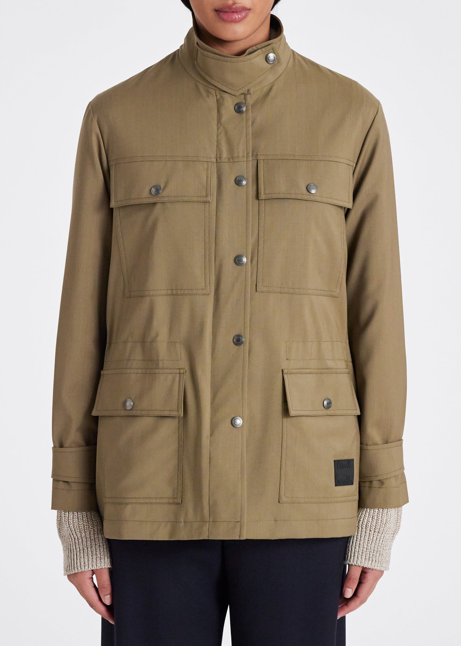 Khaki 'Storm System' Field Jacket - 6