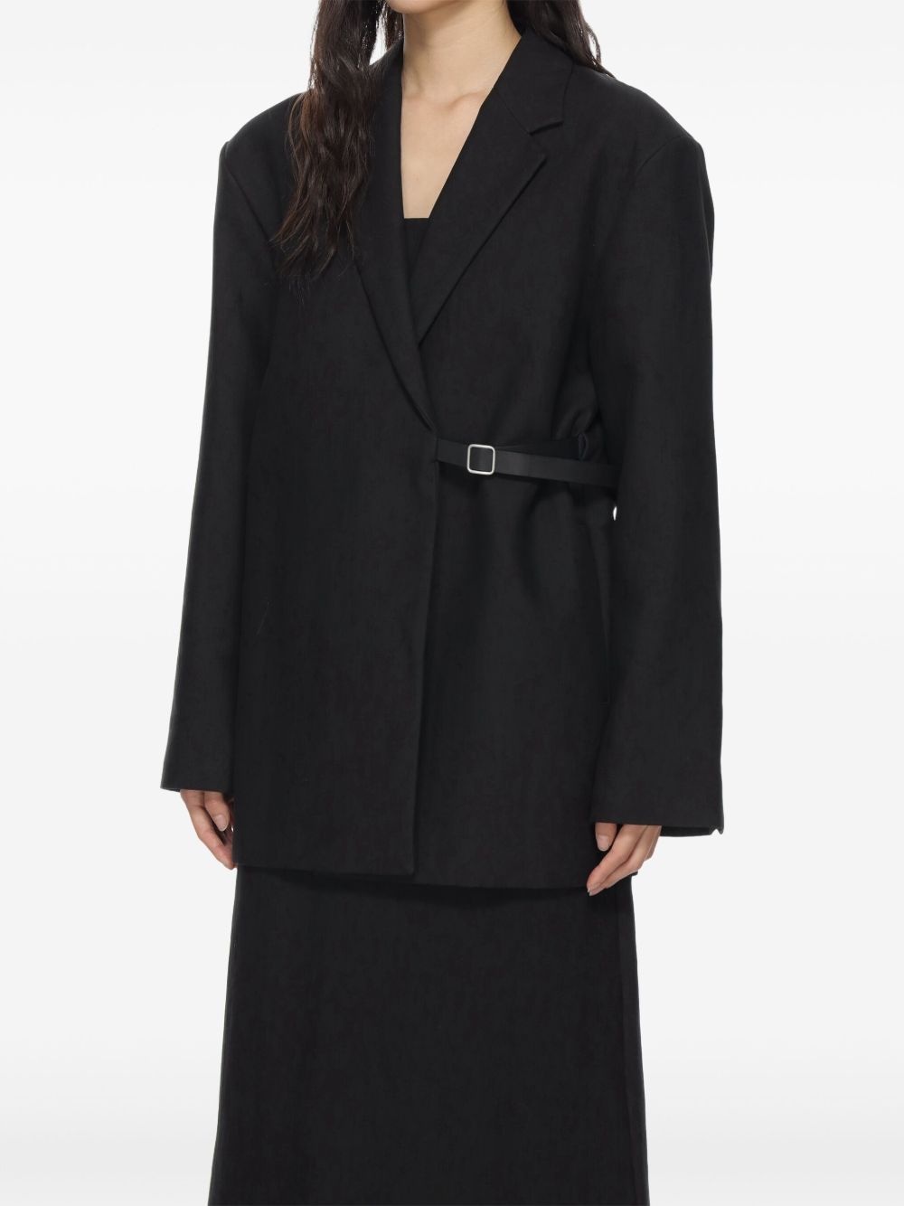 buckled blazer - 5
