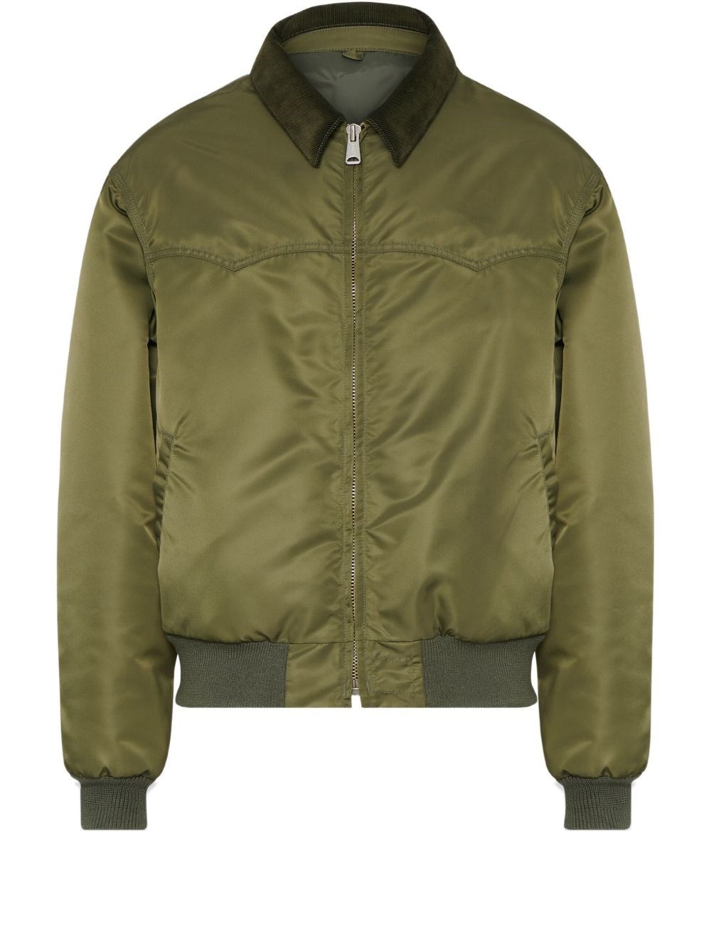 Nylon bomber jacket - 1