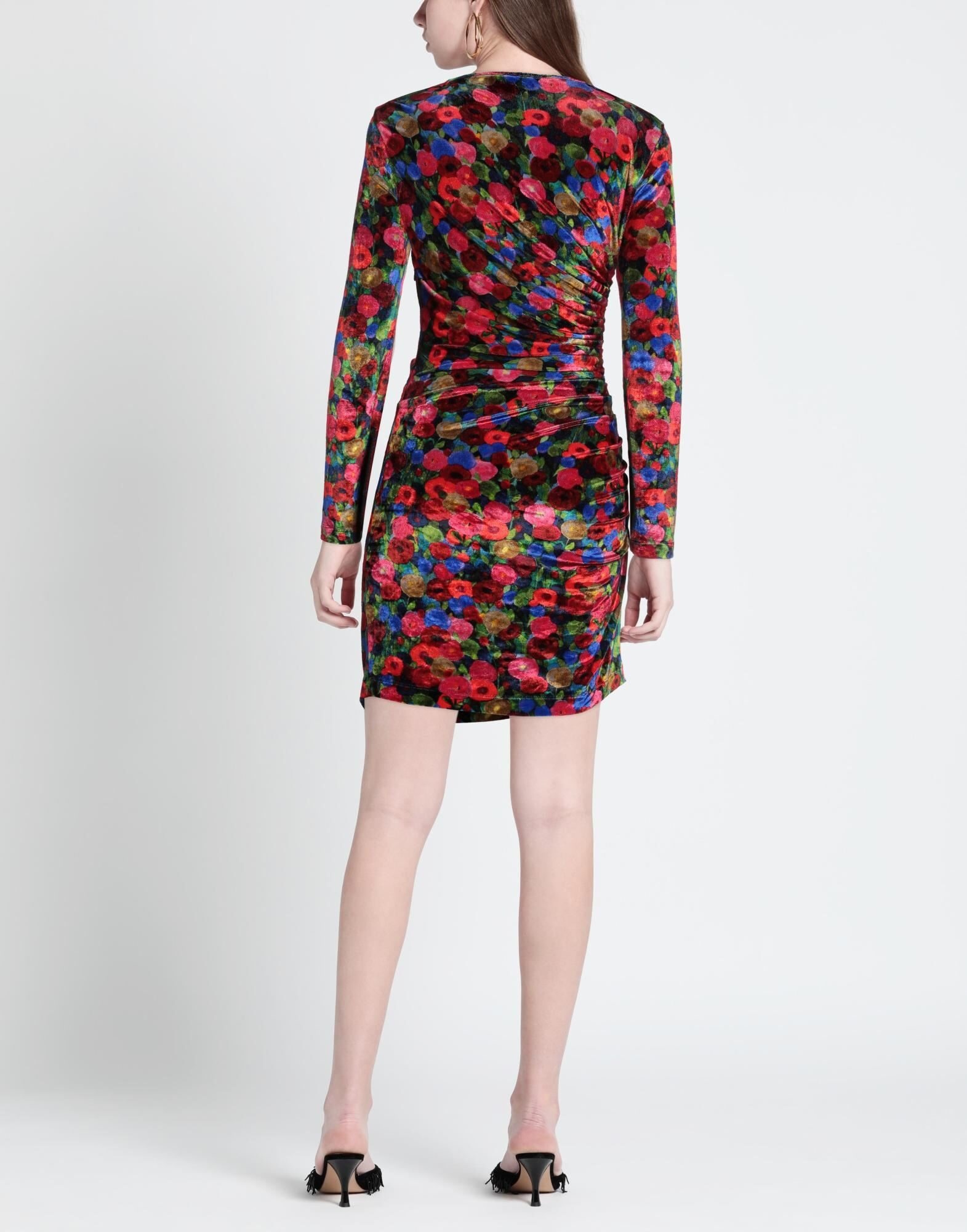Red Women's Short Dress - 4