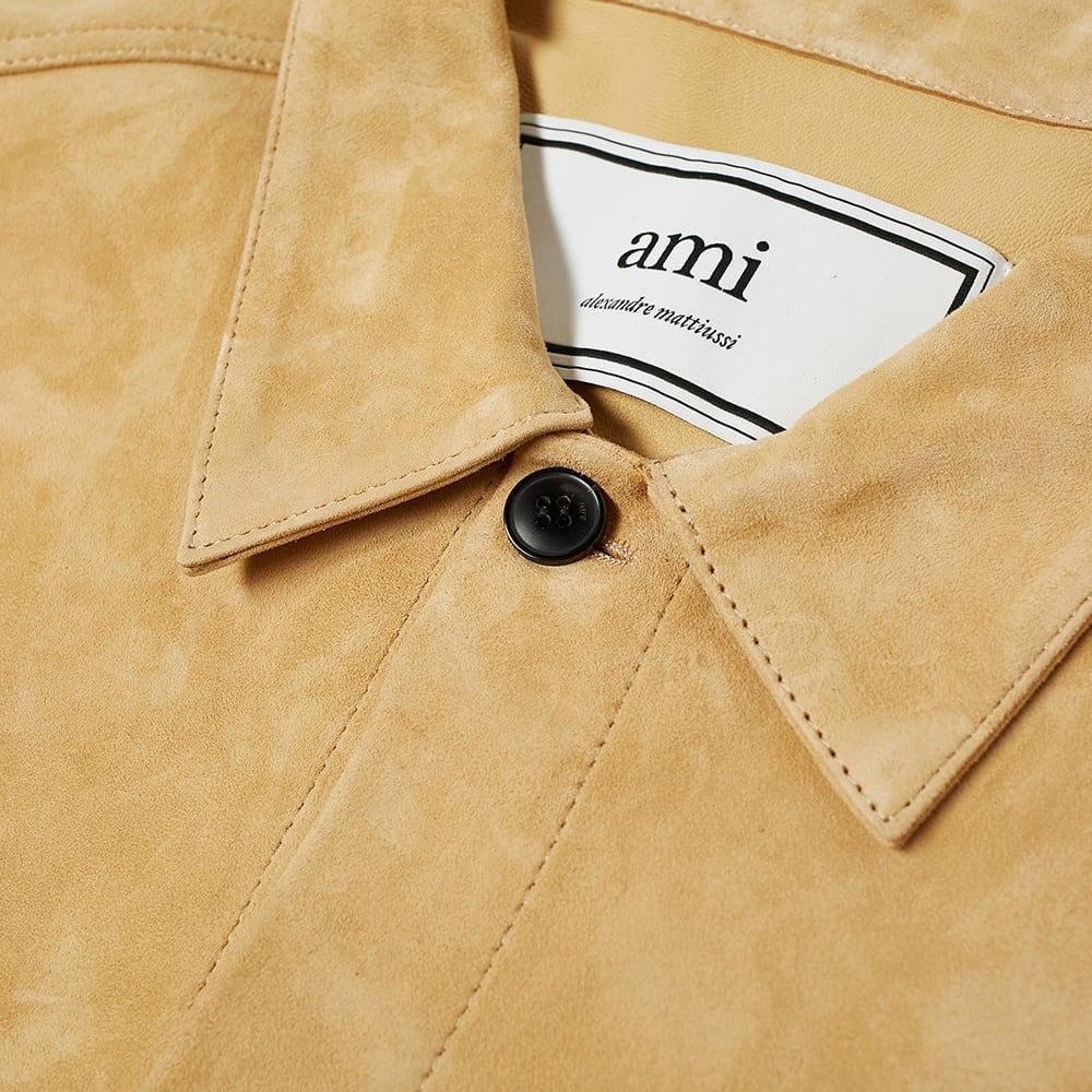 AMI Suede Shirt Jacket - 2