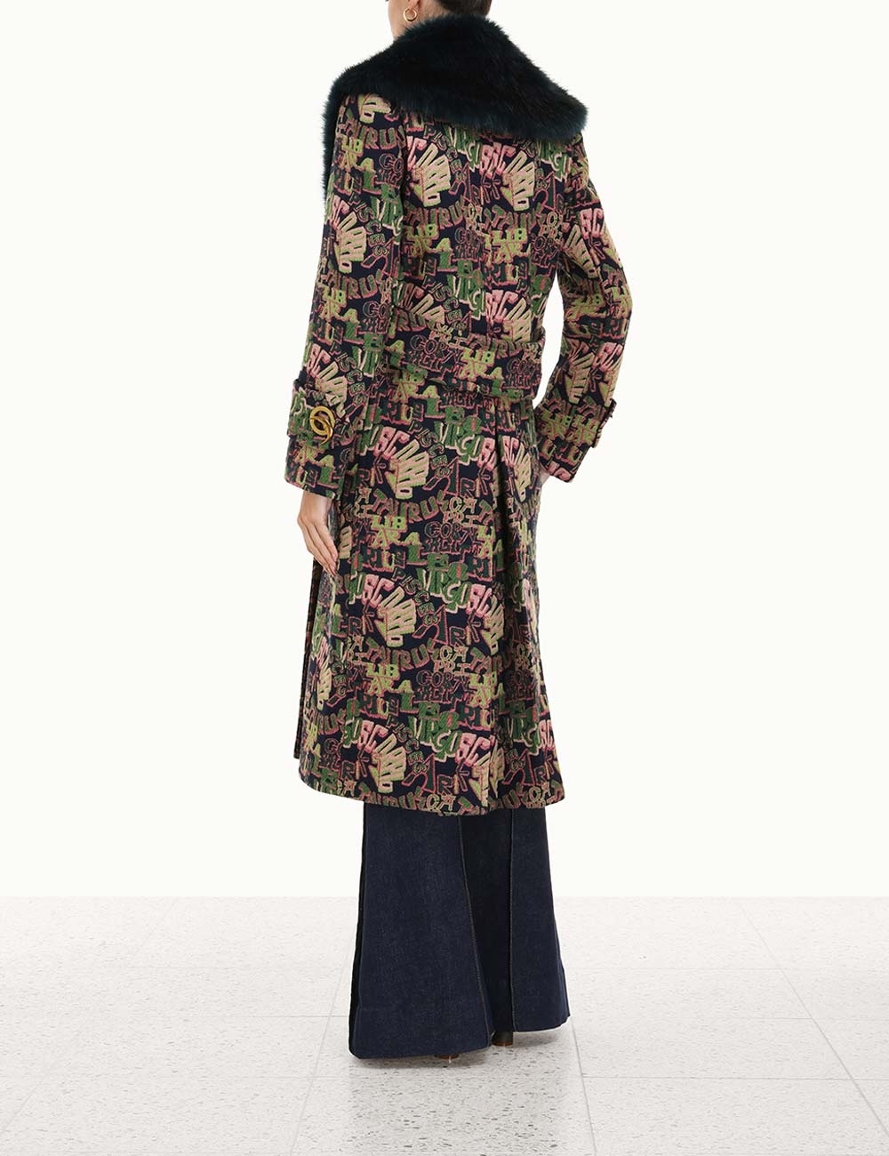 CELESTIAL FAUX FUR COAT - 4