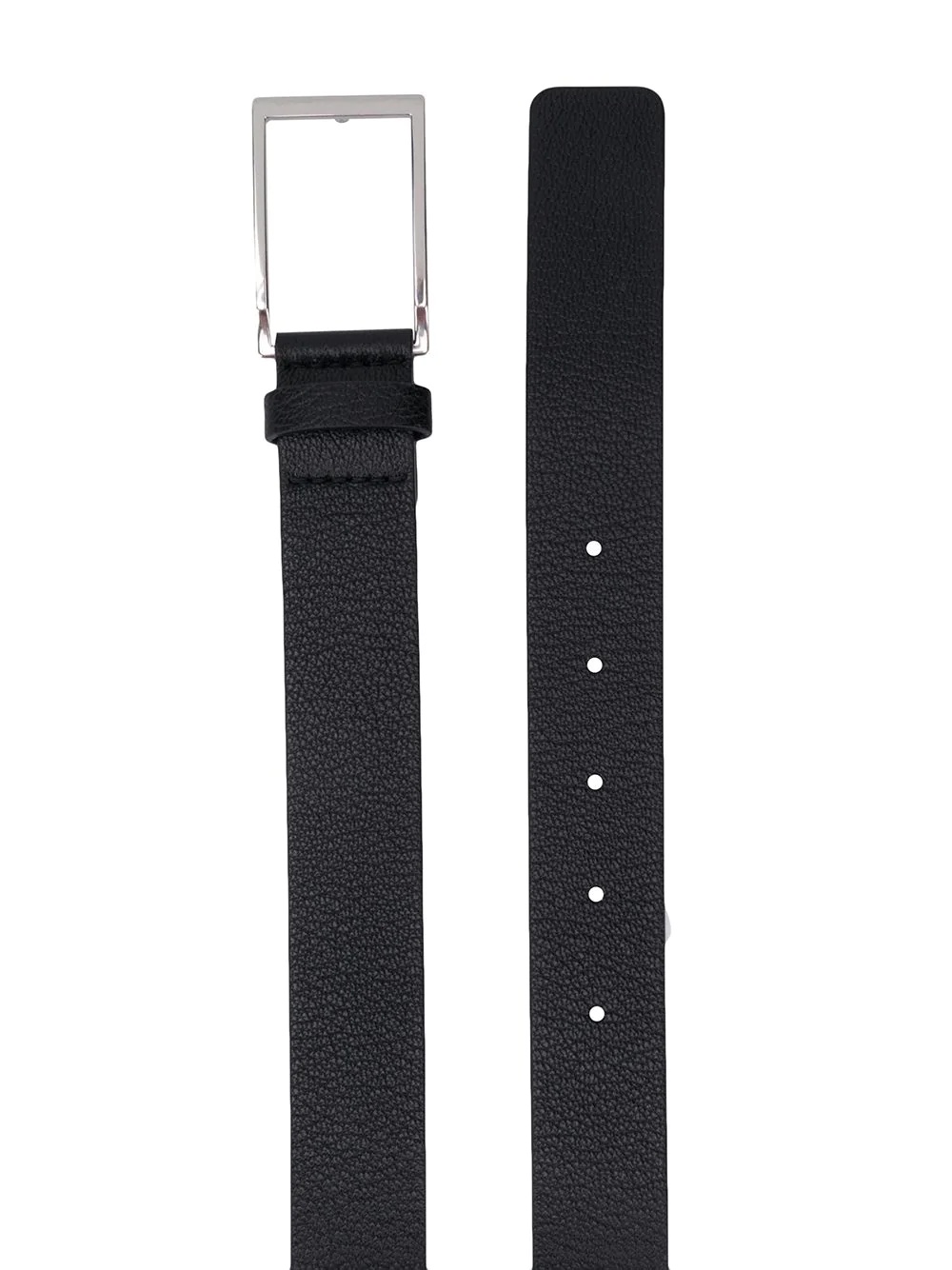 rectangular buckle belt - 2