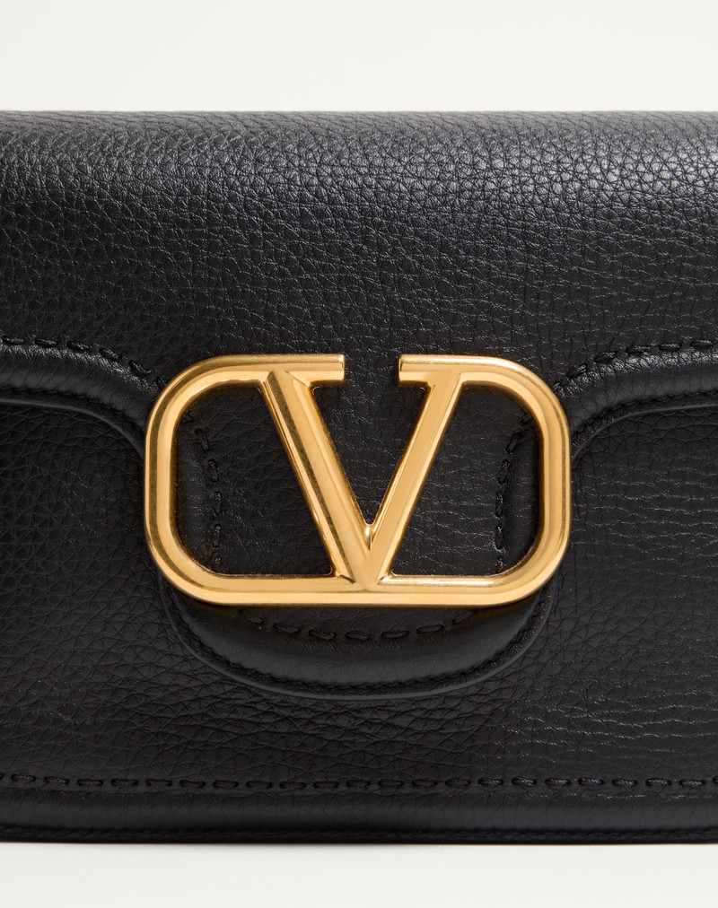 Valentino VALENTINO GARAVANI ALLTIME GRAINY CALFSKIN SHOULDER BAG outlook