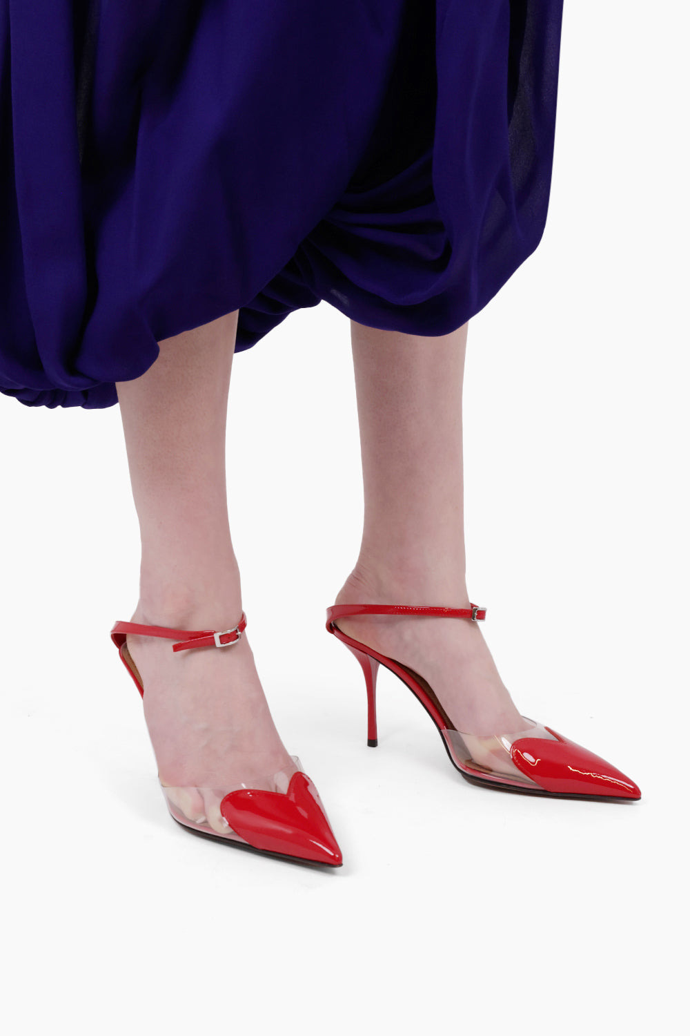 LE COEUR 90MM PATENT PUMP | RED - 5