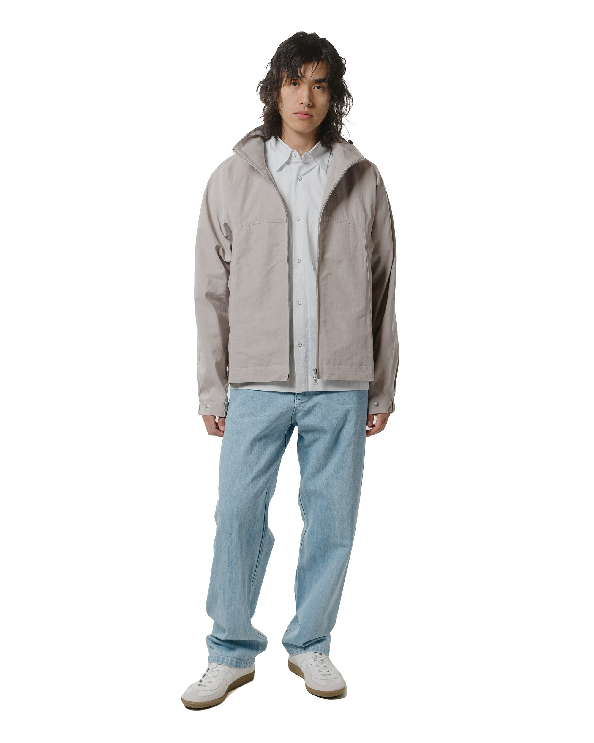Square Micro Seersucker Light Grey - 4