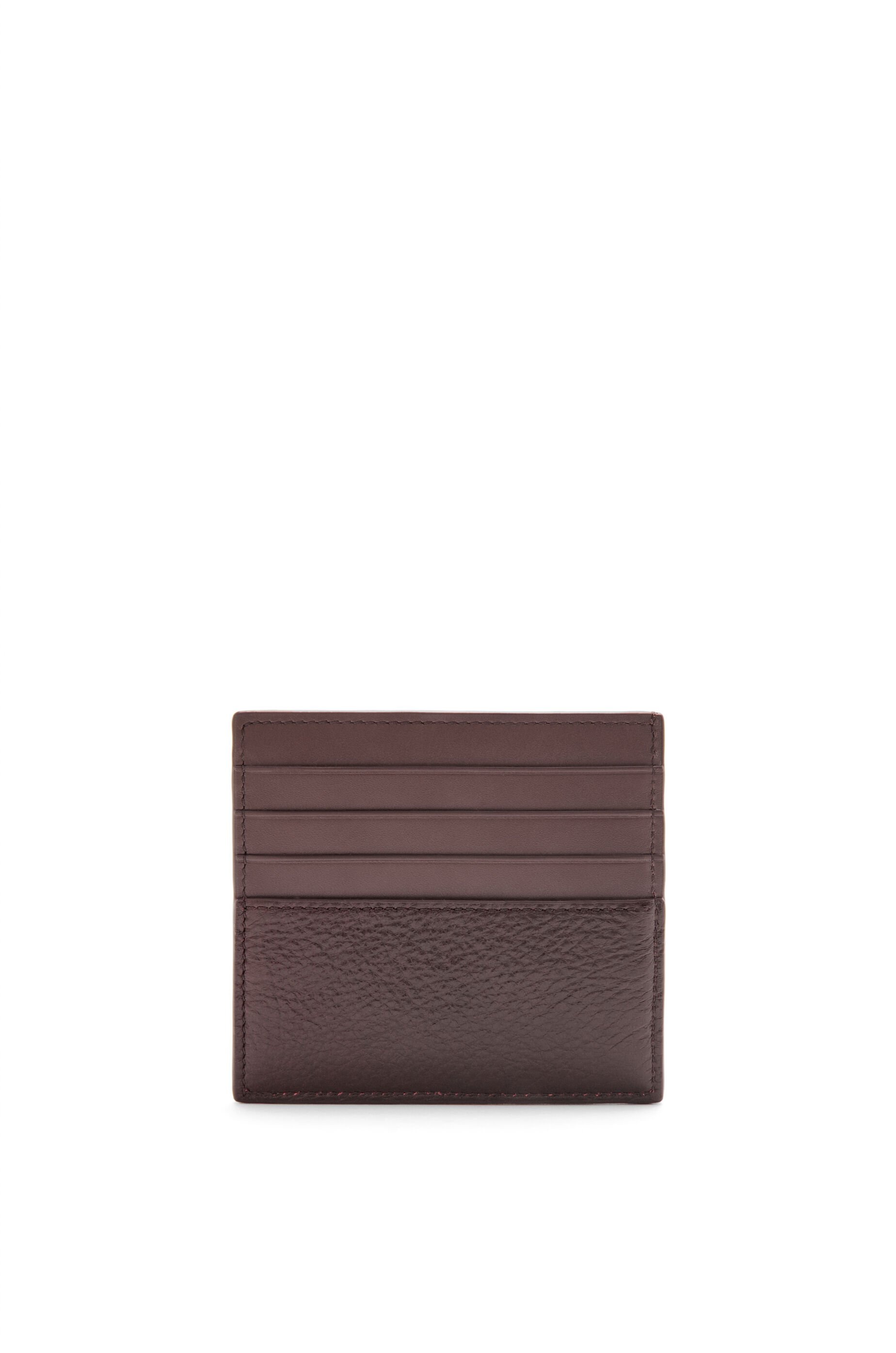 Open cardholder in deerskin - 3