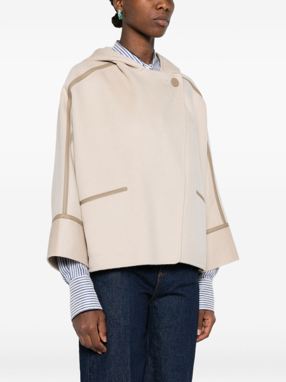 hooded coat - 3