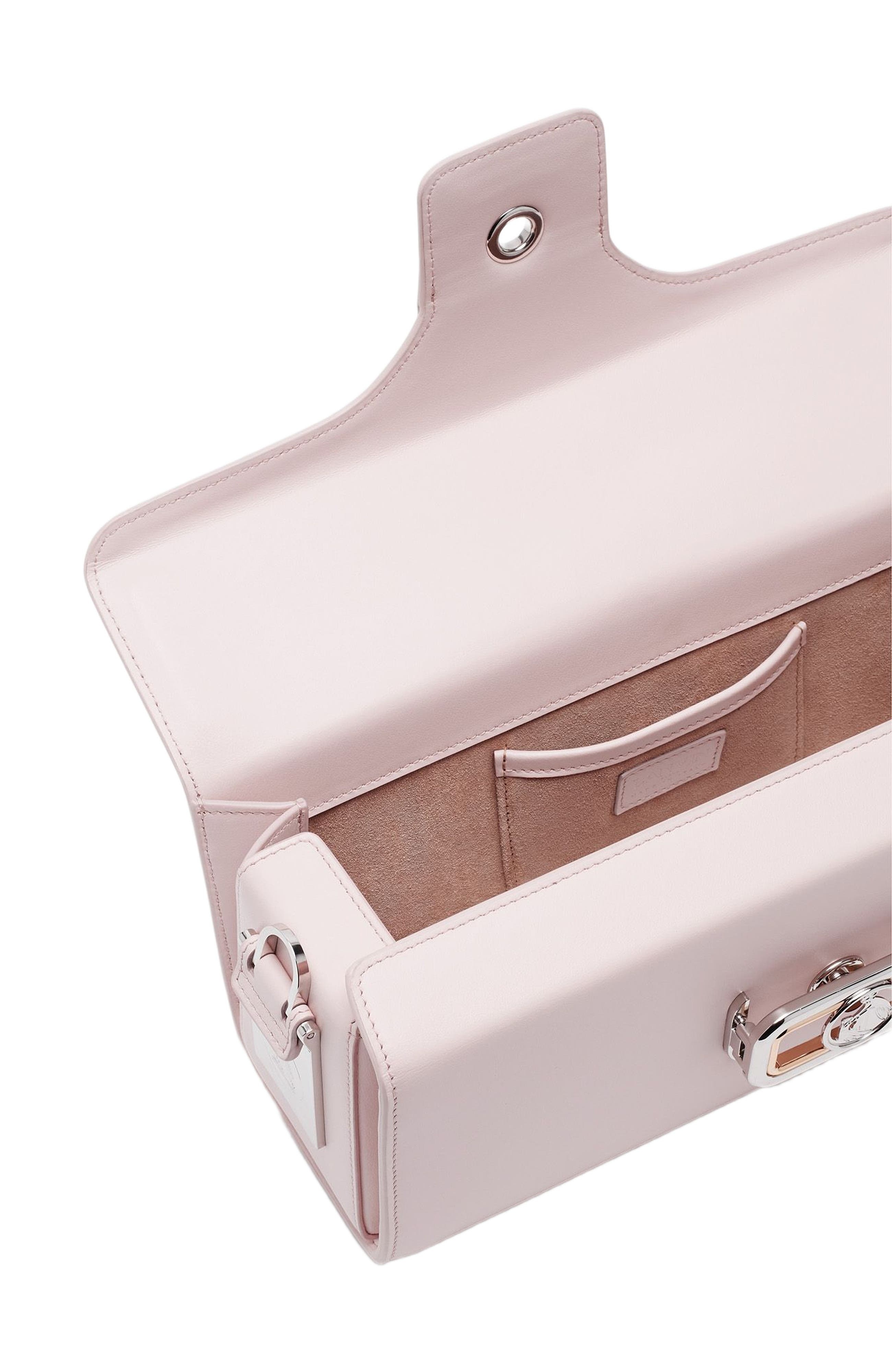 Lanvin Medium Leather Pencil Cat Bag in Rosé at Nordstrom - 5