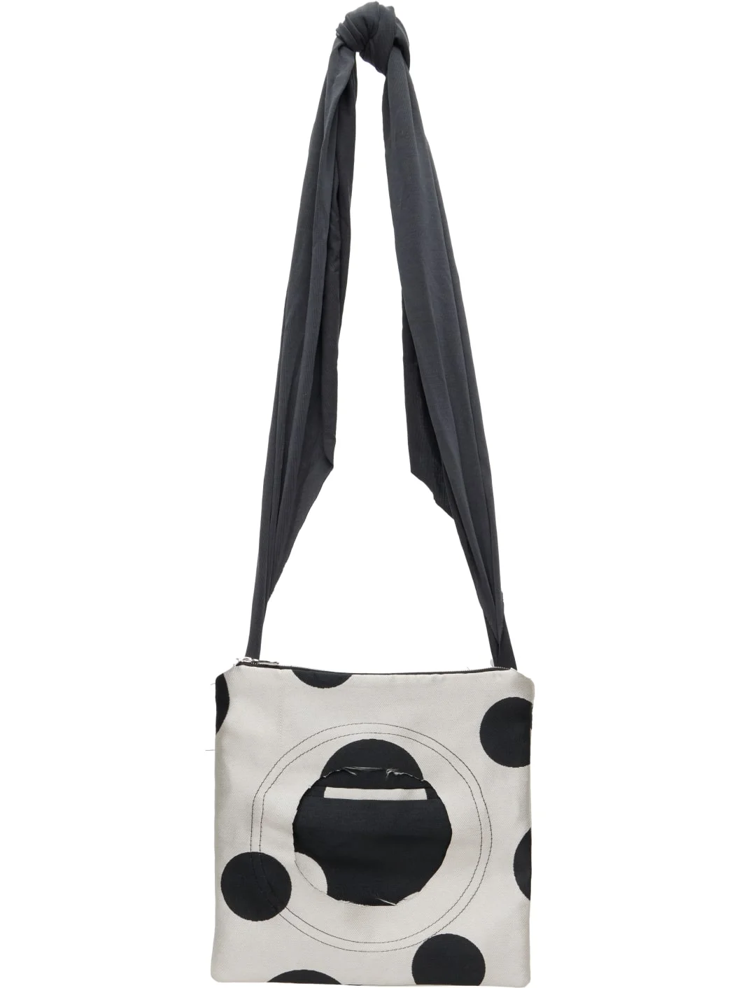 Black & Gray Pocket Bag - 1