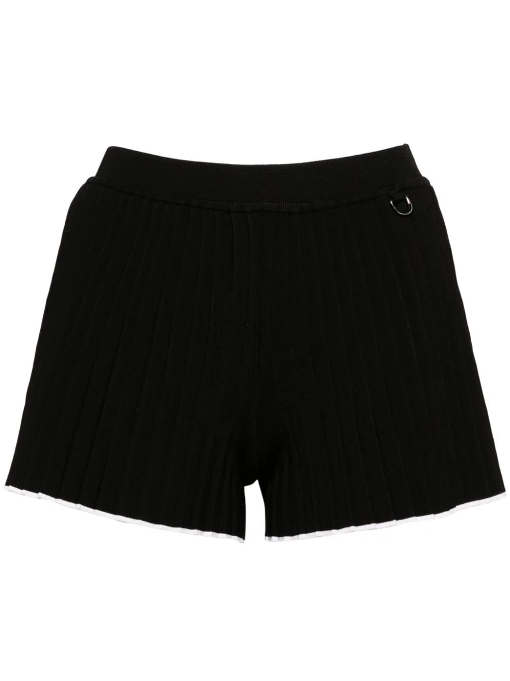 Le Short plissé knitted shorts - 1