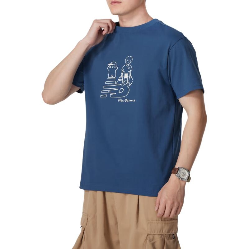 New Balance x Noritake Graphic T-Shirt ' Navy' AMT42337-NYY - 3
